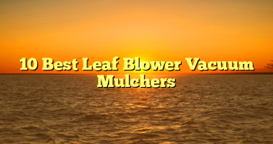 10 Best Leaf Blower Vacuum Mulchers